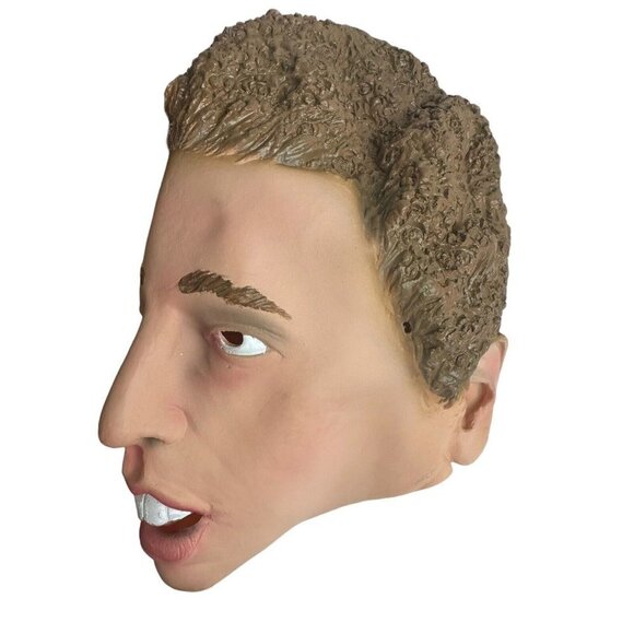 Rubie’s Costume Company Napoleon Dynamite Vinyl Face Mask Halloween Adult Size - Picture 1 of 6